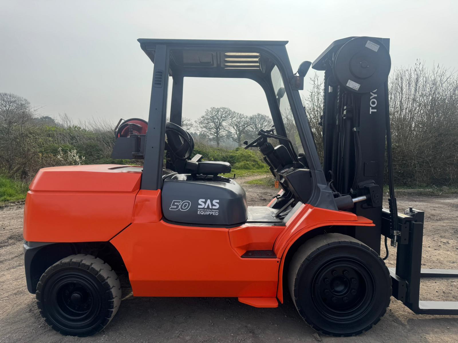 Toyota 02-7FGA50 - 5.0 Tonne Gas Forklift Truck