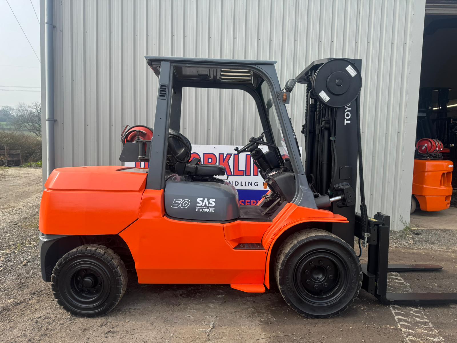 Toyota 02-7FGA50 - 5.0 Tonne Gas Forklift Truck